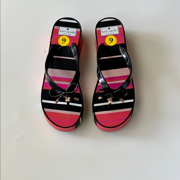 kate spade Shoes - Kate Spade Pink New York Rhett Wedge Sandals